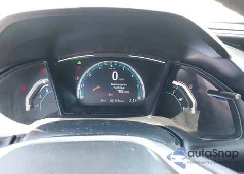 2021 Honda Civic Lx z USA, uszkodzony, nr VIN 2HGFC2F69MH521259